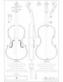 Výkres pre violu 39cm / Viola 16"
